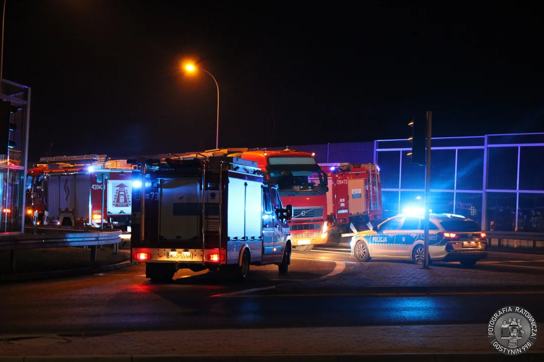 Wypadek na DK60. Osobówka zderzyła się z TIR-em [ZDJĘCIA] - Zdjęcie główne