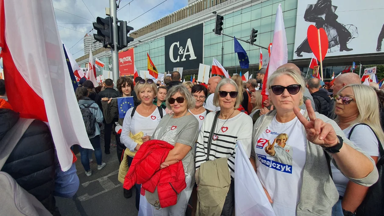 Zgierzanie na Marszu Miliona Serc