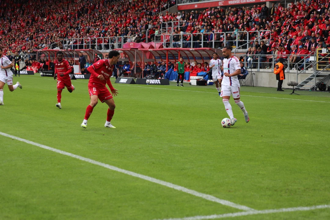 Mecz Widzew - Raków Częstochowa