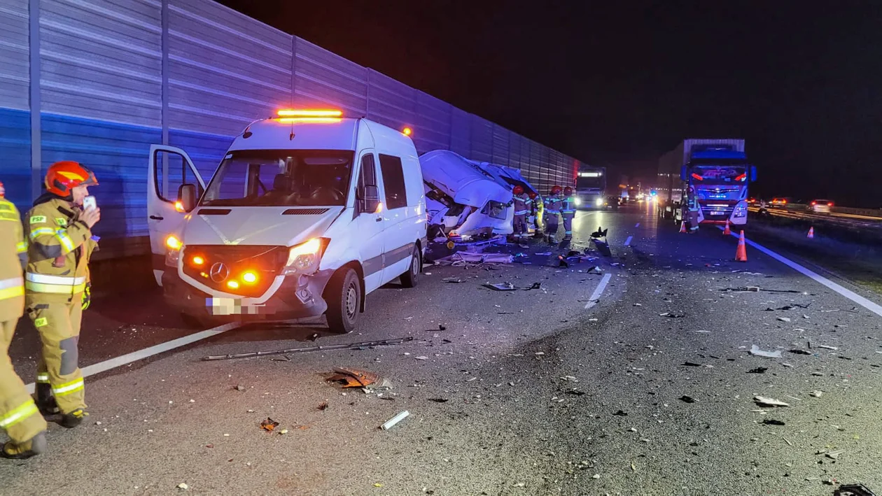 Tragiczny wypadek na autostradzie A2