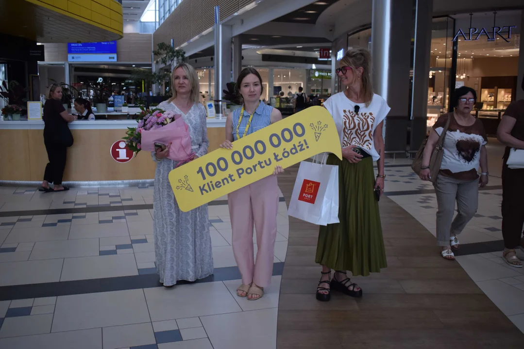 100-milionowy klient w Porcie Łódź