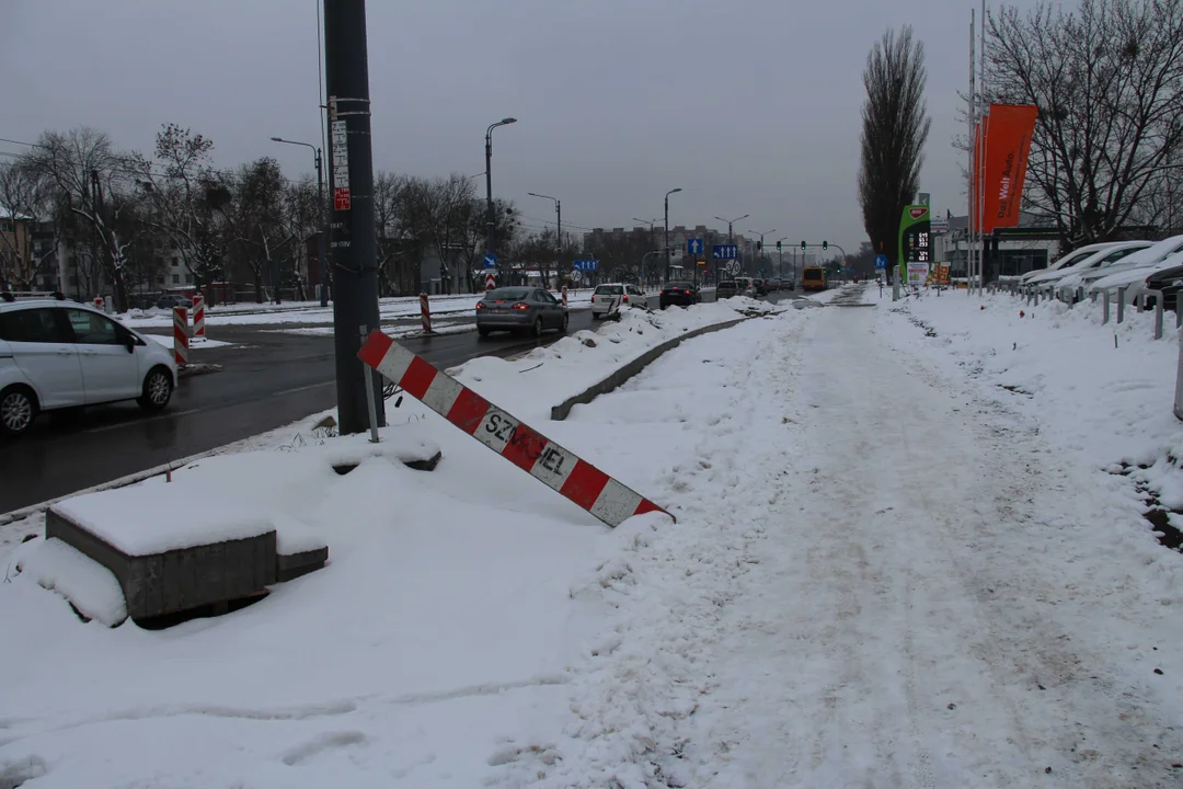 Przebudowa wiaduktów na ul. Przybyszewskiego w Łodzi