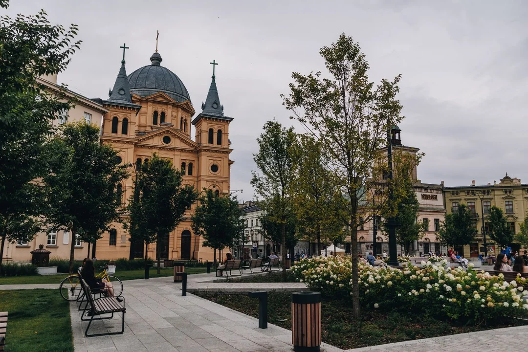 Plac Wolności w Łodzi z I miejscem w konkursie Towarzystwa Urbanistów Polskich