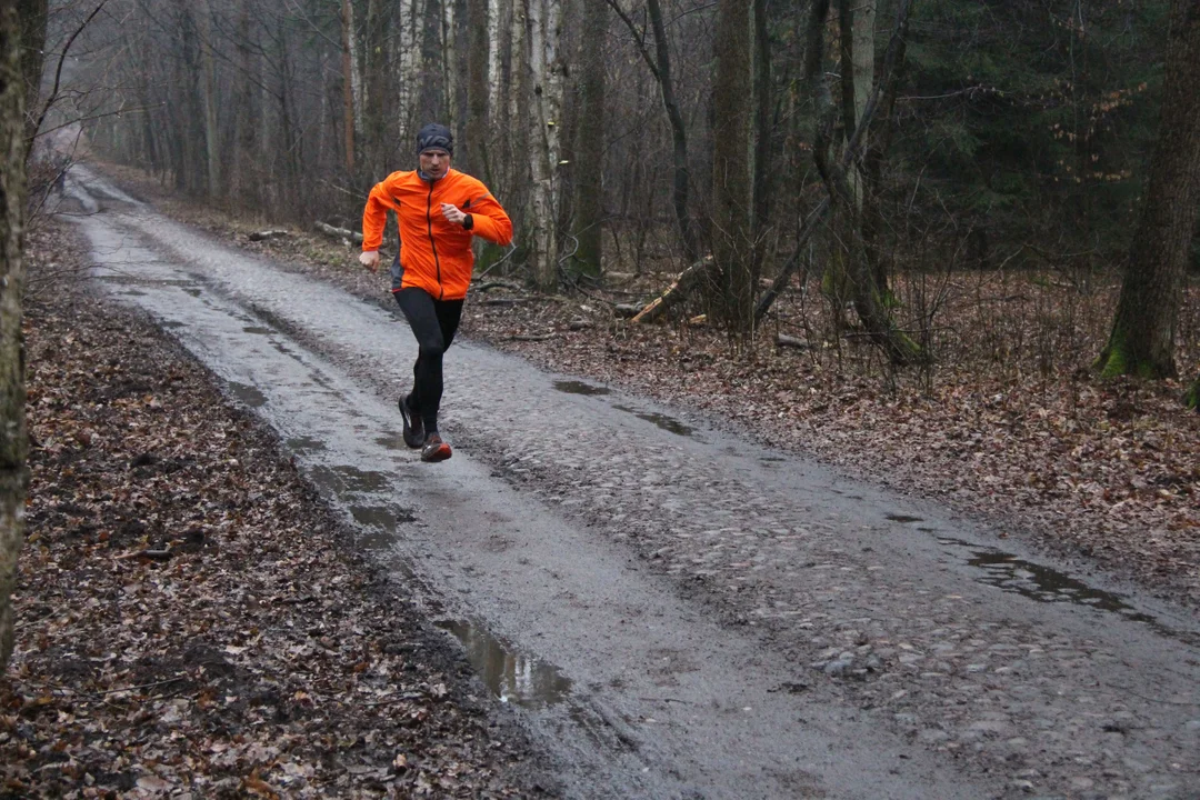 Walentynkowy parkrun w Lesie Łagiewnickim