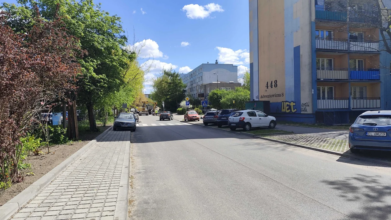 Bartoka w Łodzi w remoncie