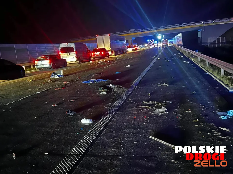 Tragiczny wypadek na A1