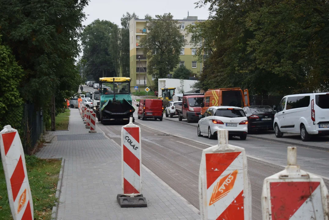 Ulica Rembowskiego znów w remoncie