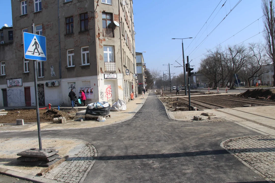 Tramwaje MPK Łódź wracają na Wojska Polskiego