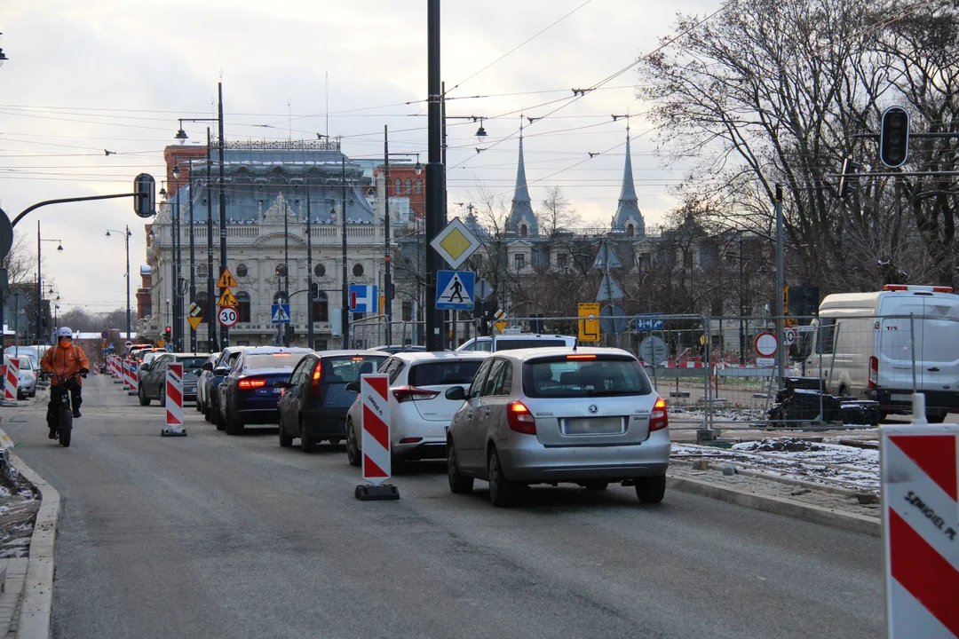 Nowa organizacja ruchu w centrum Łodzi