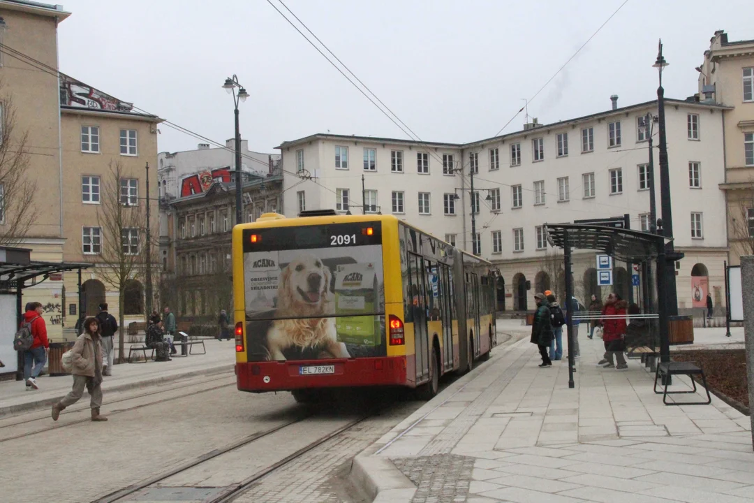 Tramwaje i autobusy MPK Łódź powróciły na Legionów