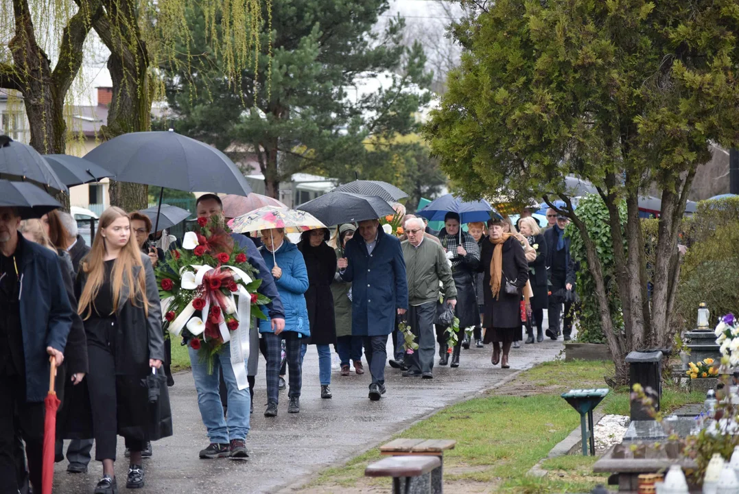 Pogrzeb Zenona Szumińskiego na cmentarzu w Zgierzu