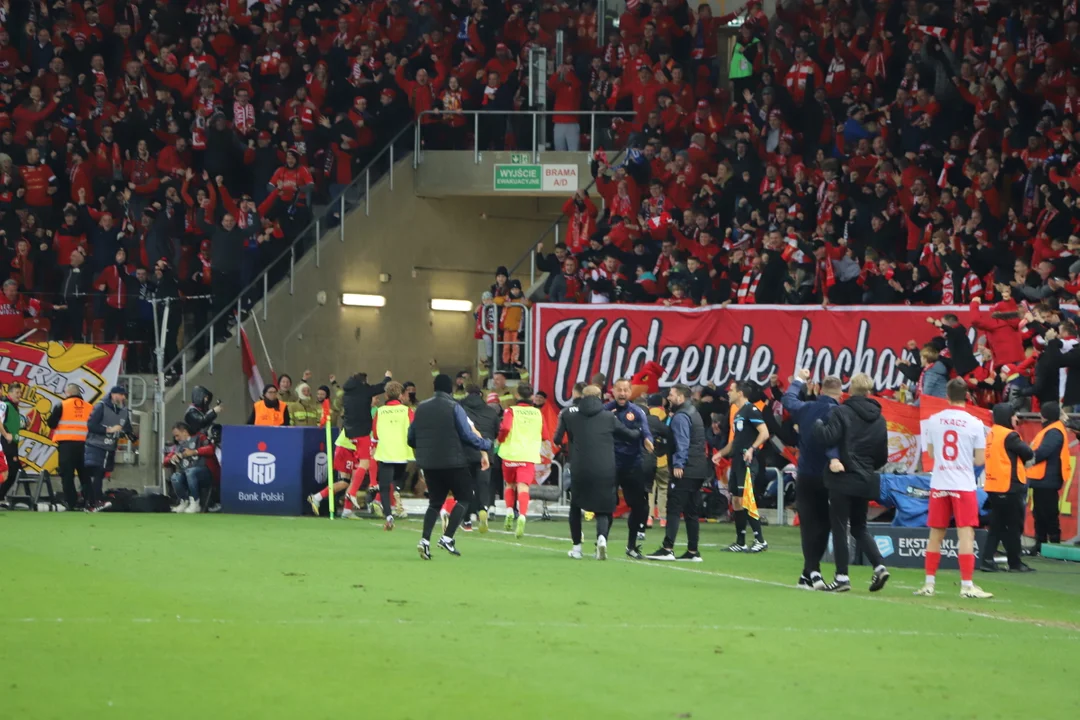 Mecz Widzew Łódź vs. Legia Warszawa 10.03.2024 r.