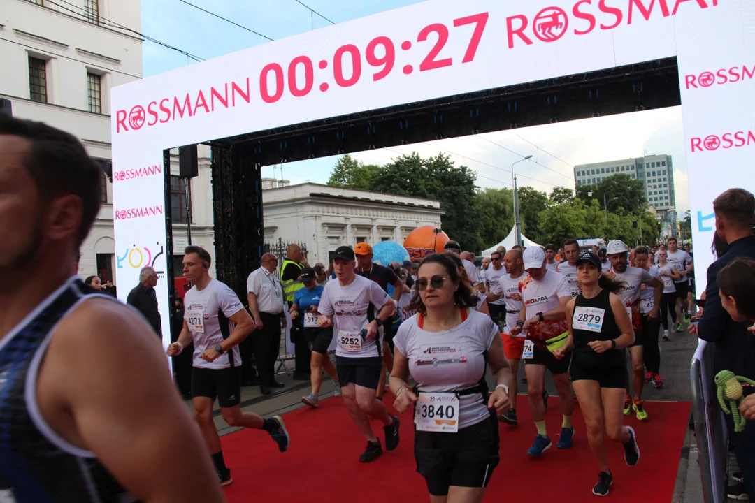 21. Bieg Ulicą Piotrkowską Rossmann Run w Łodzi