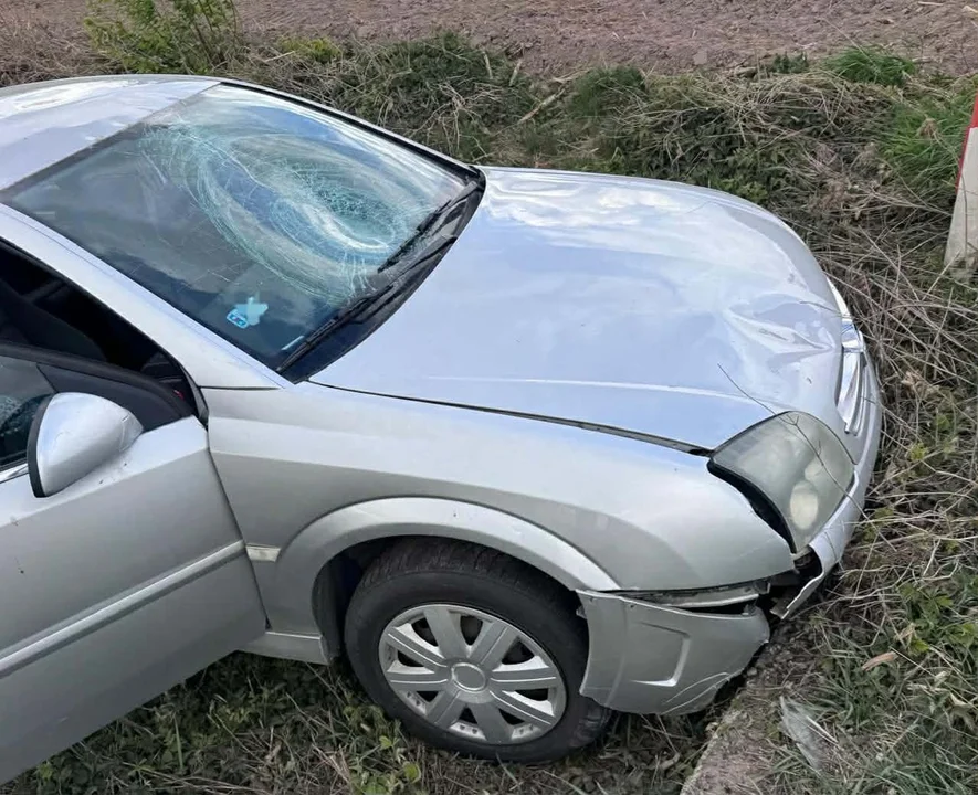 Potrącenie rowerzystki pod Płockiem