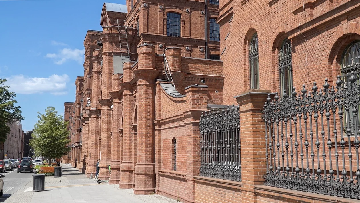 Łódź dawna fabryka Poznańskiego