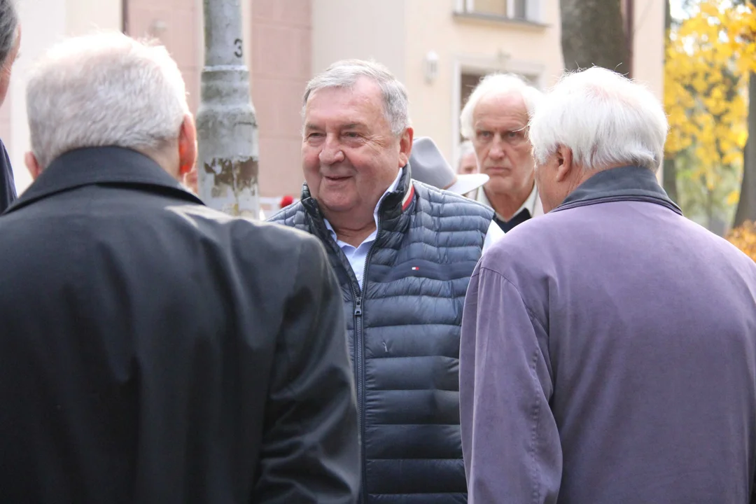 Odsłonięcie pomnika legendarnego trenera Widzewa Łódź