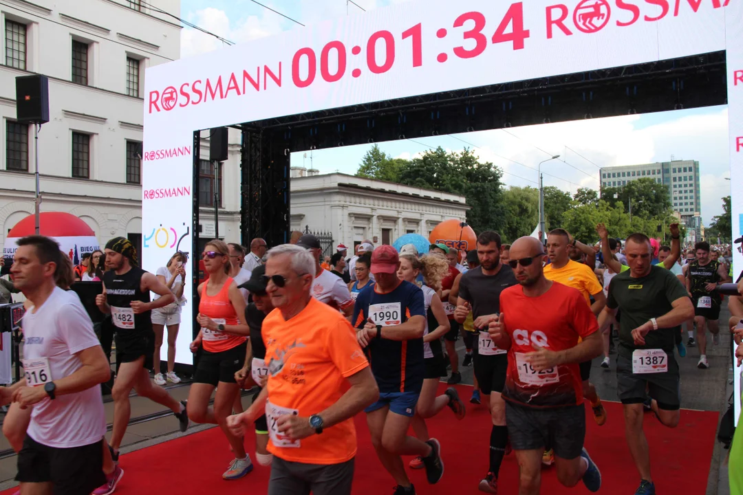 21. Bieg Ulicą Piotrkowską Rossmann Run w Łodzi