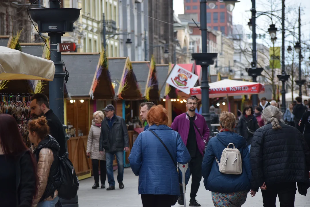 Jarmark wielkanocny na Piotrkowskiej