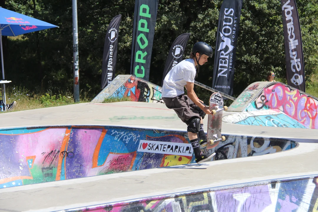 Skatepark im. Igora Kowalewskiego na Widzewie - trwa finał Mistrzostw Polski w kategorii „Park”