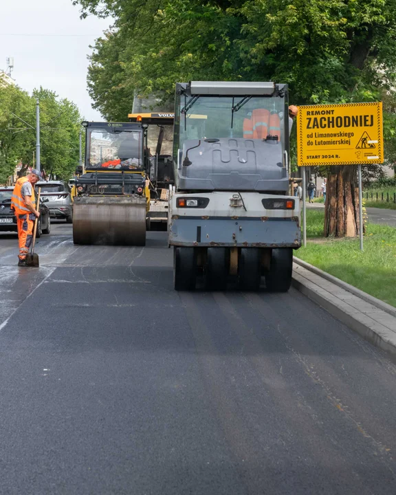 Coraz bliżej końca remontu na Zachodniej w Łodzi