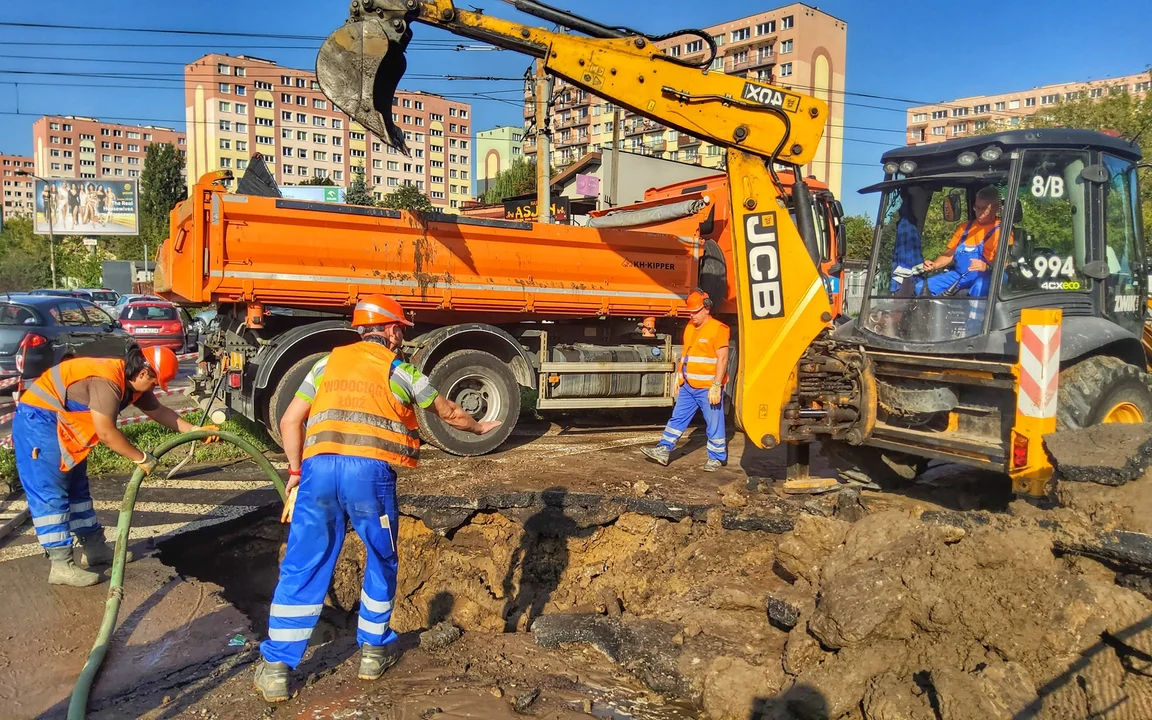 Awaria wodociągowa na Chojnach