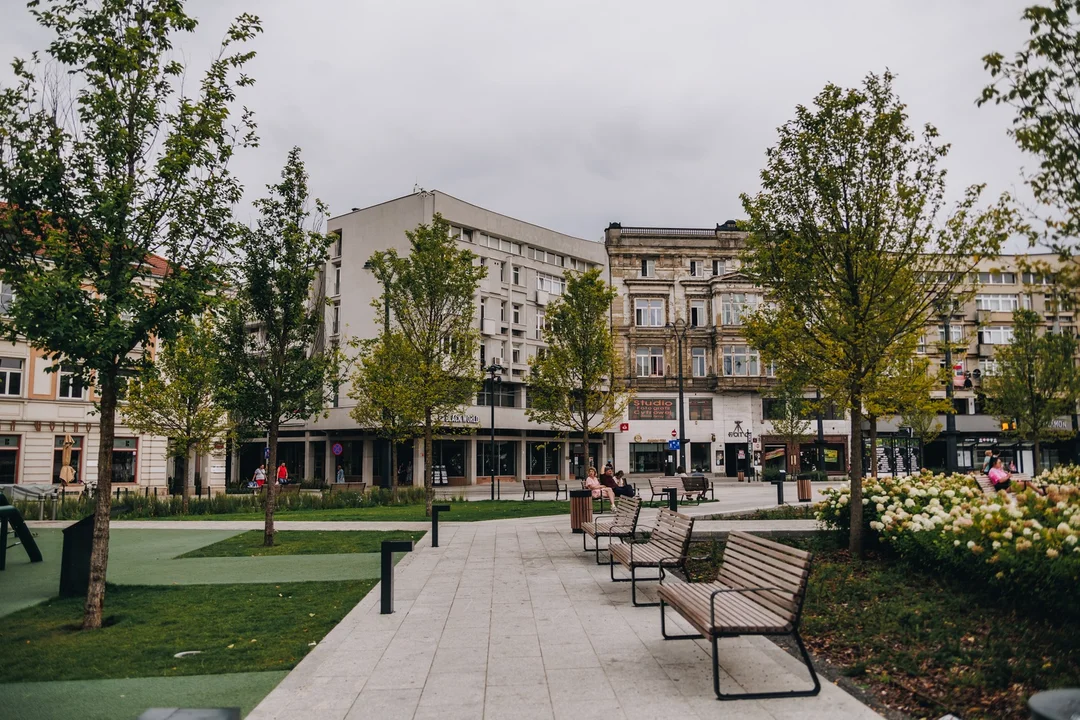 Plac Wolności w Łodzi z I miejscem w konkursie Towarzystwa Urbanistów Polskich