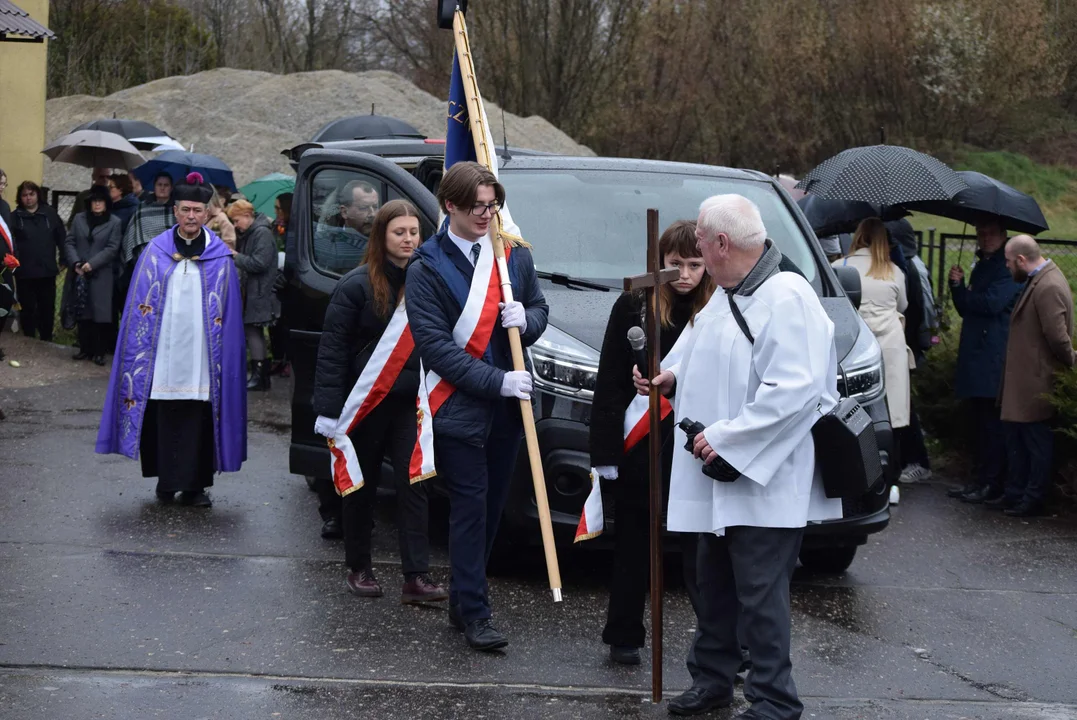 Pogrzeb Zenona Szumińskiego na cmentarzu w Zgierzu