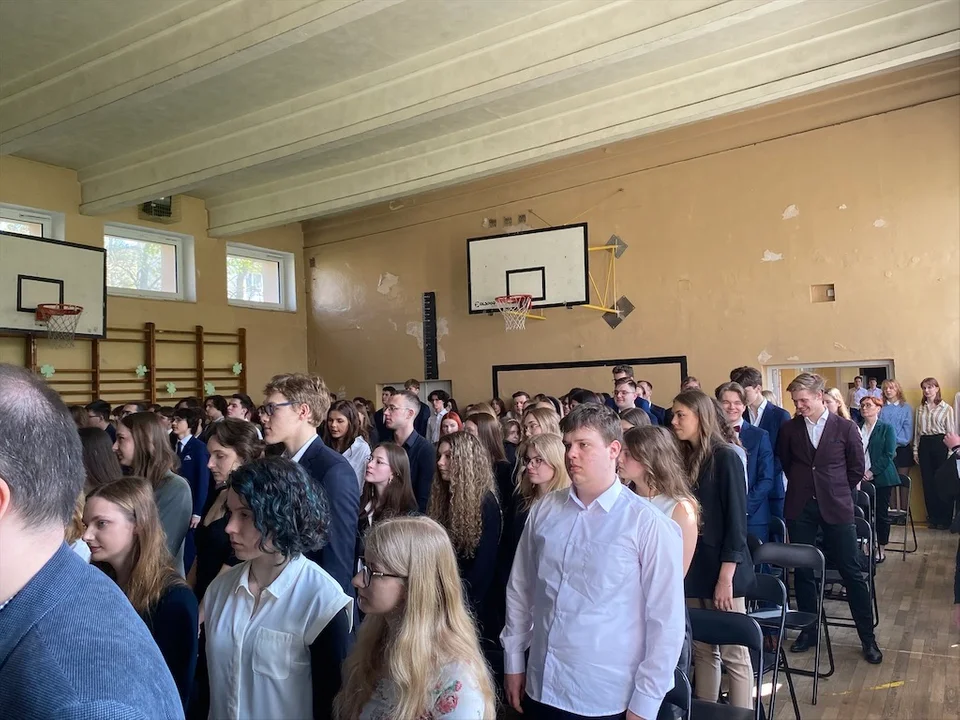 Maturzyści z XXXI LO w Łodzi