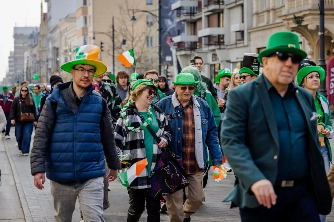 Zielona parada na Piotrkowskiej