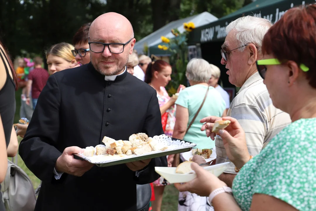 Dożynki powiatowo-gminne w Łaniętach