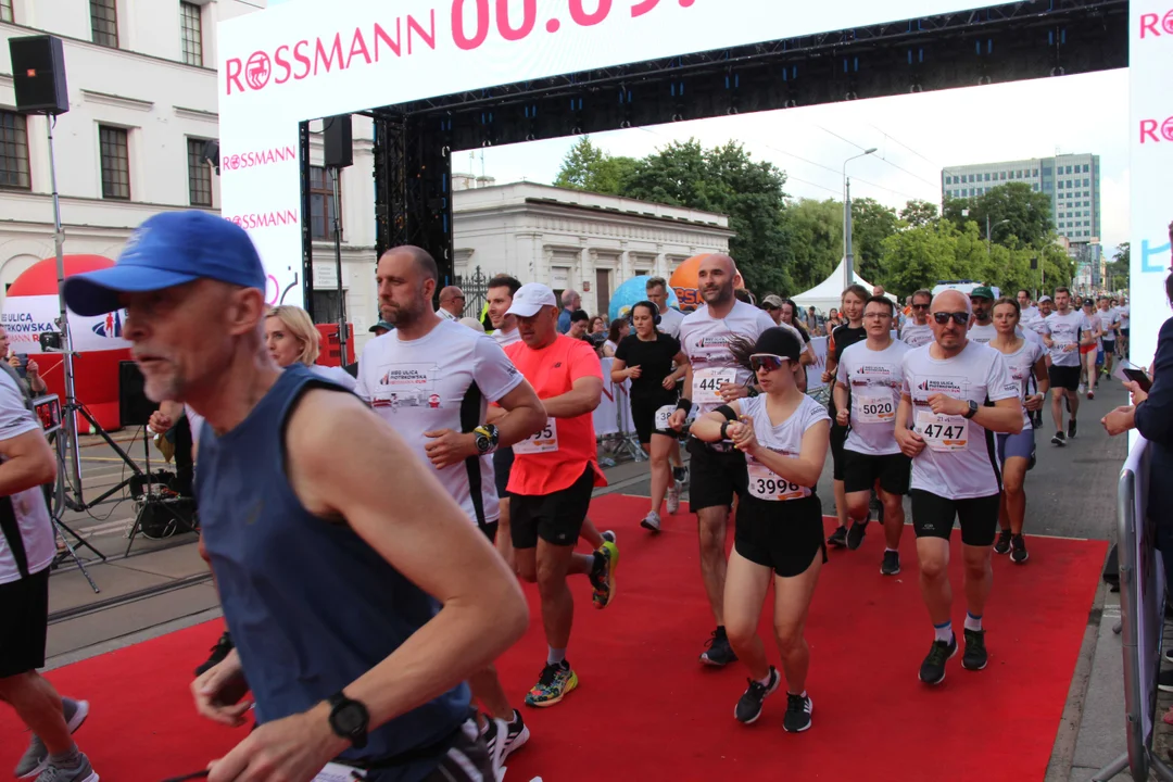 21. Bieg Ulicą Piotrkowską Rossmann Run w Łodzi