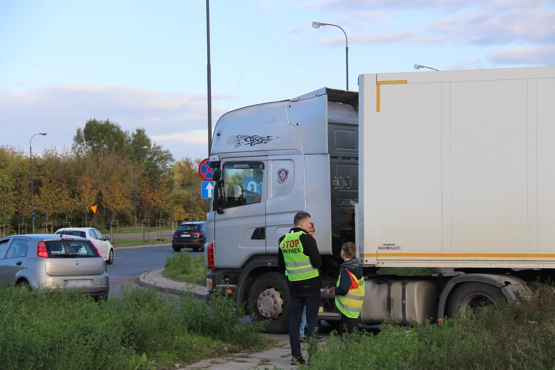 Protest mieszkańców Młynka - 15.10.2024 r.