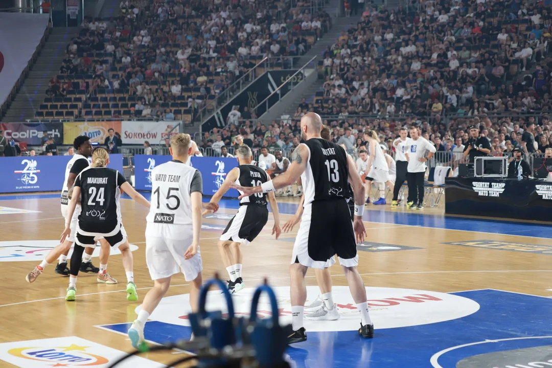 Mecz charytatywny: Gortat Team vs. Żołnierze NATO