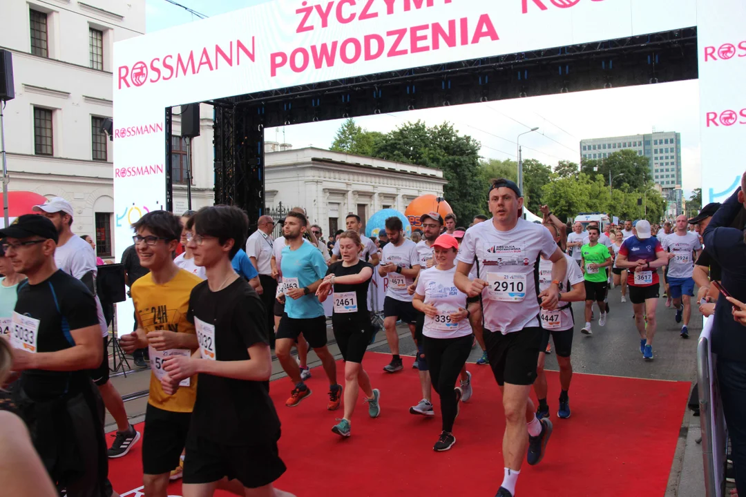 21. Bieg Ulicą Piotrkowską Rossmann Run w Łodzi