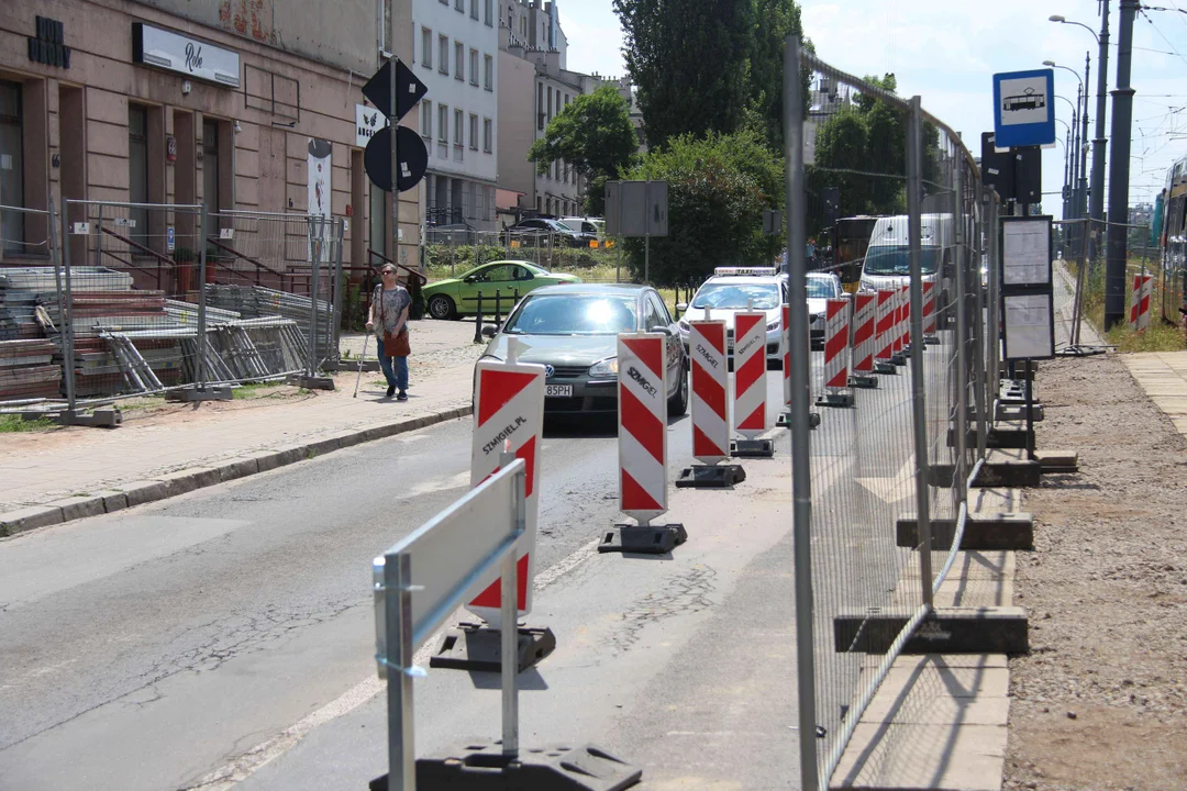 Utrudnienia po wykolejeniu tramwaju w Łodzi