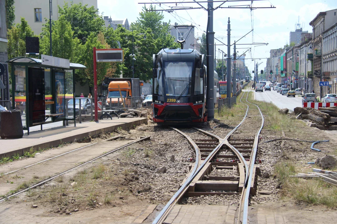 Utrudnienia po wykolejeniu tramwaju w Łodzi