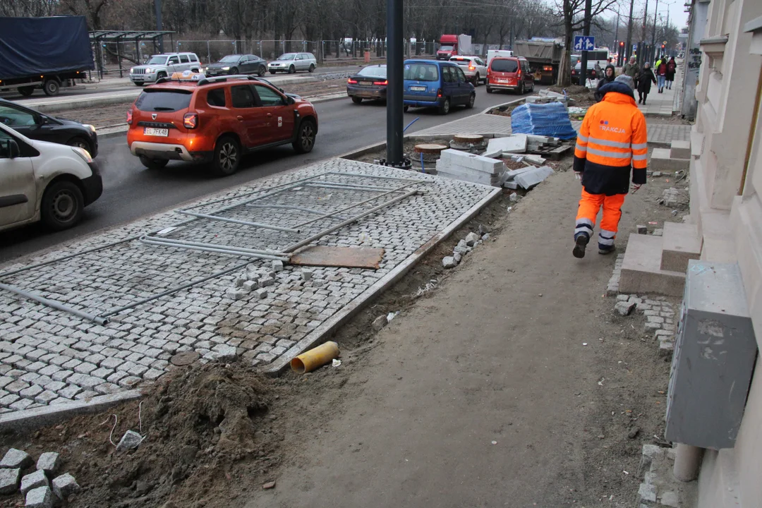 Ciąg pieszo-rowerowy na ul. Ogrodowej w Łodzi poprawiony