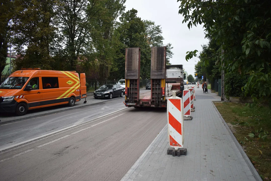 Ulica Rembowskiego znów w remoncie