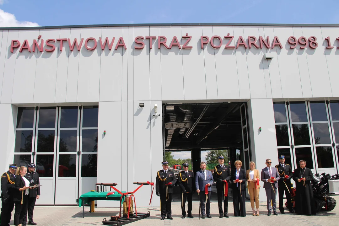 Nowa strażnica przy ul. Przybyszewskiego w Łodzi