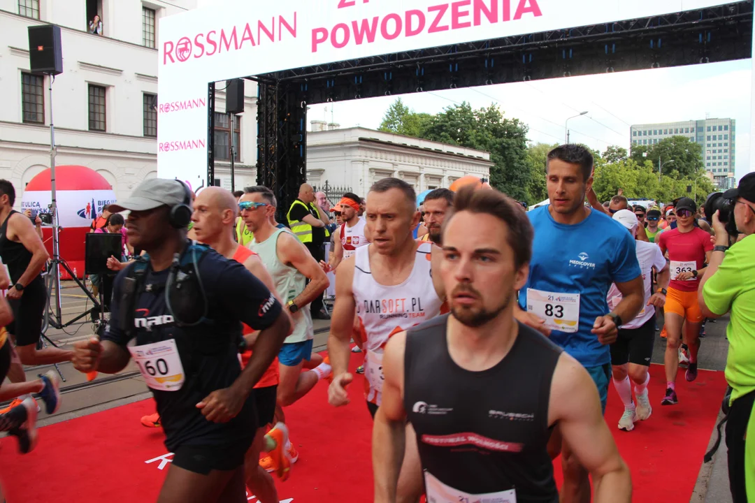 21. Bieg Ulicą Piotrkowską Rossmann Run w Łodzi