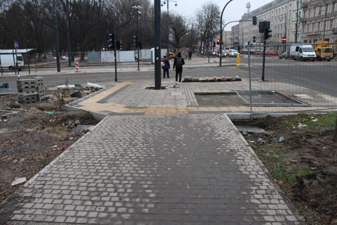 Ciąg pieszo-rowerowy na ul. Ogrodowej w Łodzi poprawiony