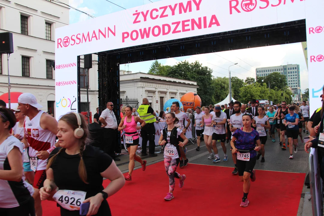 21. Bieg Ulicą Piotrkowską Rossmann Run w Łodzi