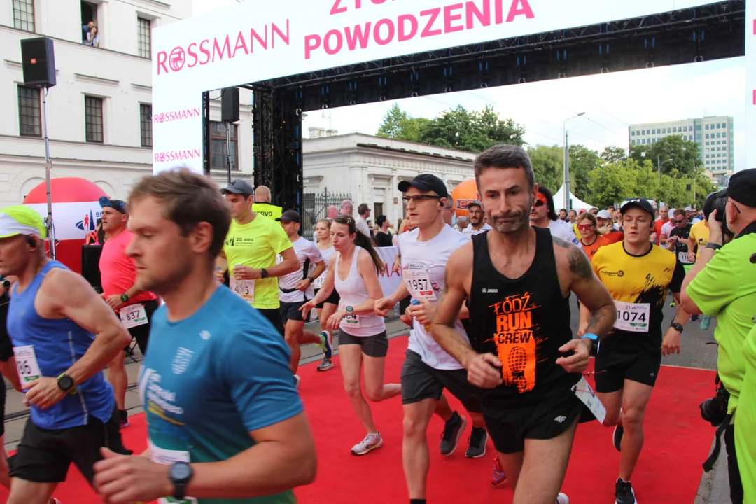 21. Bieg Ulicą Piotrkowską Rossmann Run w Łodzi