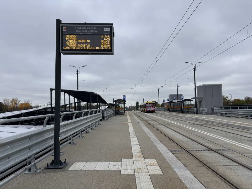 Na wiadukty przy Przybyszewskiego powróciły tramwaje i autobusy MPK Łódź