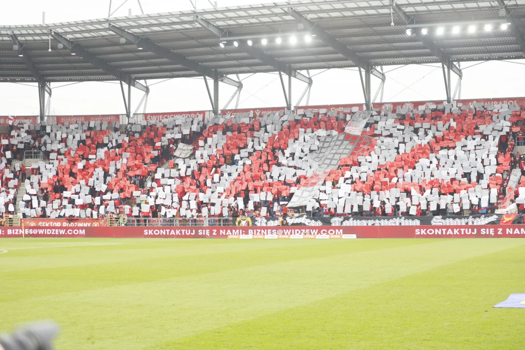 Mecz Widzew – Cracovia, Łódź 9 lutego 2025 r.