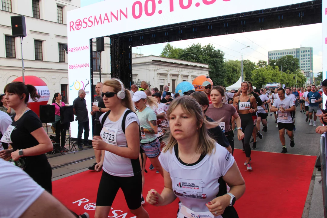 21. Bieg Ulicą Piotrkowską Rossmann Run w Łodzi