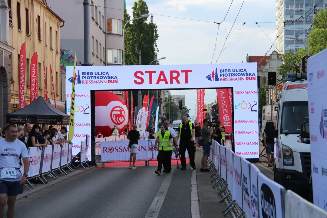 21. Bieg Ulicą Piotrkowską Rossmann Run w Łodzi