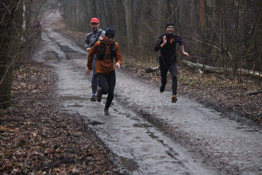 Walentynkowy parkrun w Lesie Łagiewnickim