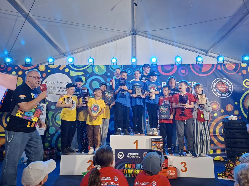 Dzieci z SP nr 6 w Kutnie na podium