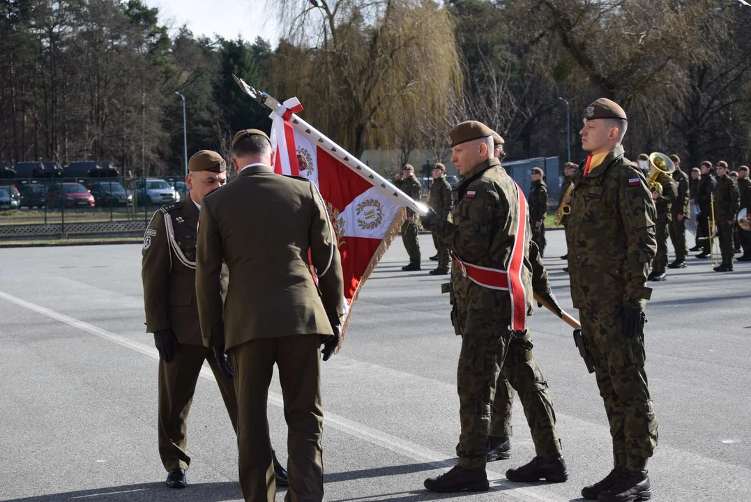 Łódzcy terytorialsi z nowym dowódcą